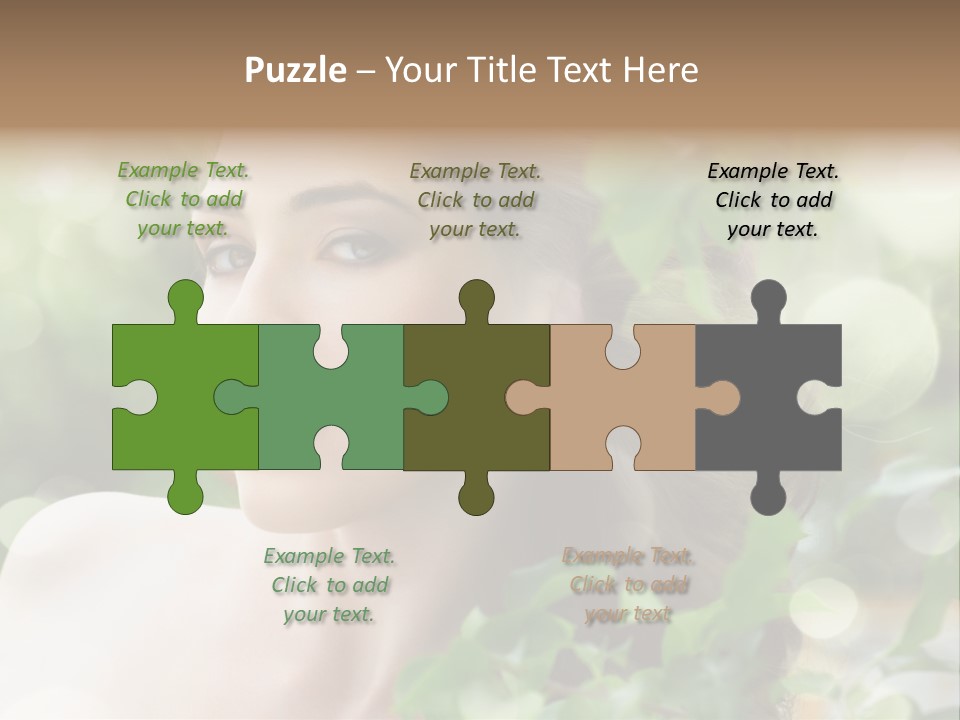 Portrait Outdoor Care PowerPoint Template