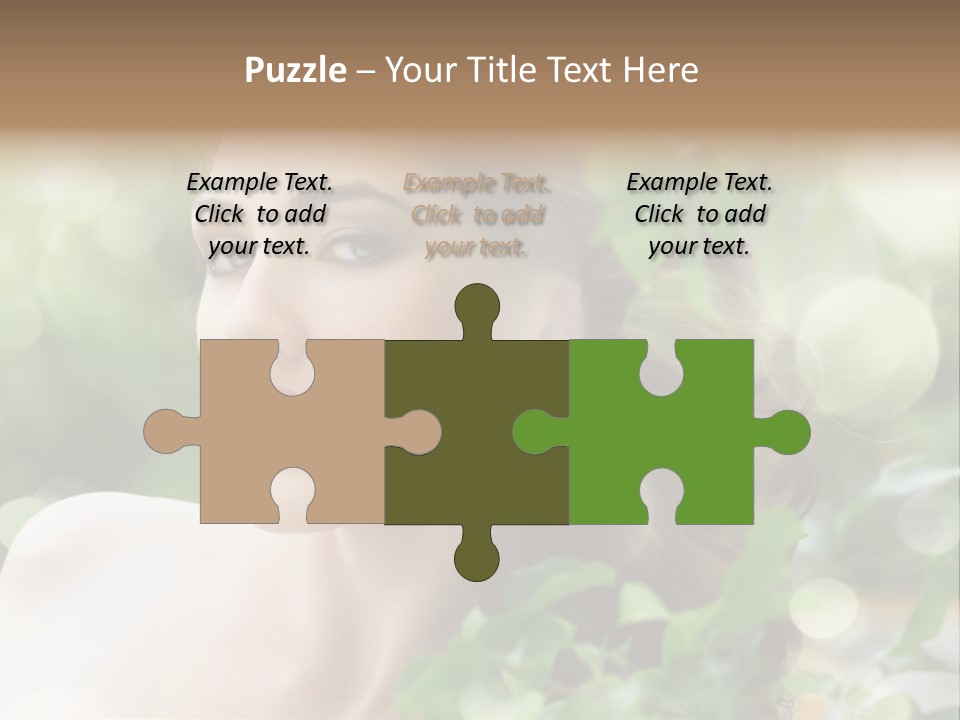 Portrait Outdoor Care PowerPoint Template