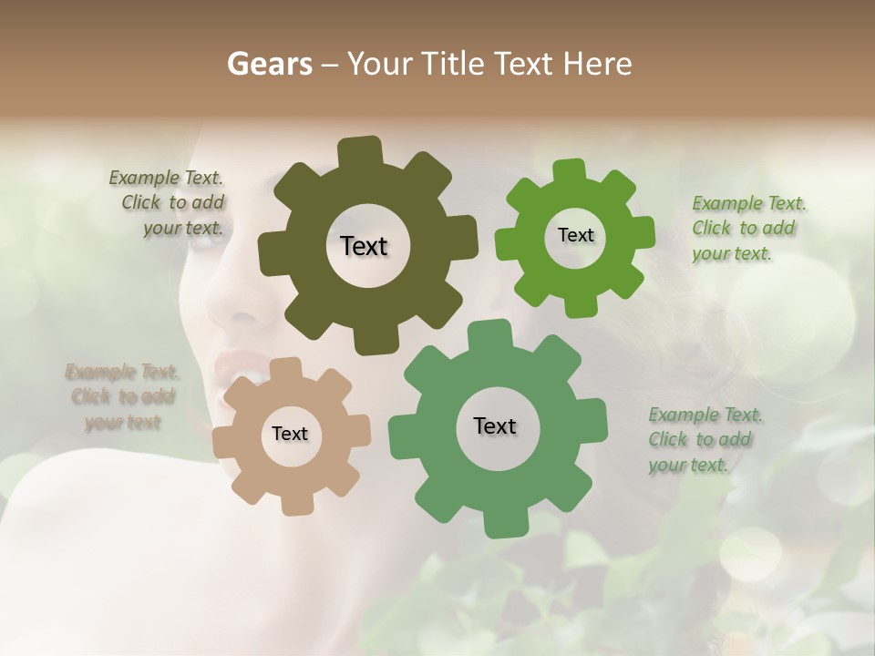 Portrait Outdoor Care PowerPoint Template