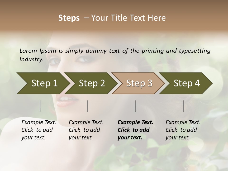 Portrait Outdoor Care PowerPoint Template