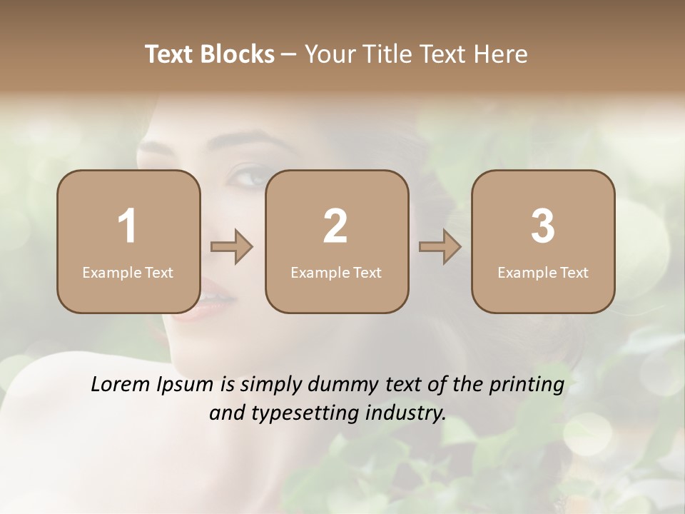 Portrait Outdoor Care PowerPoint Template