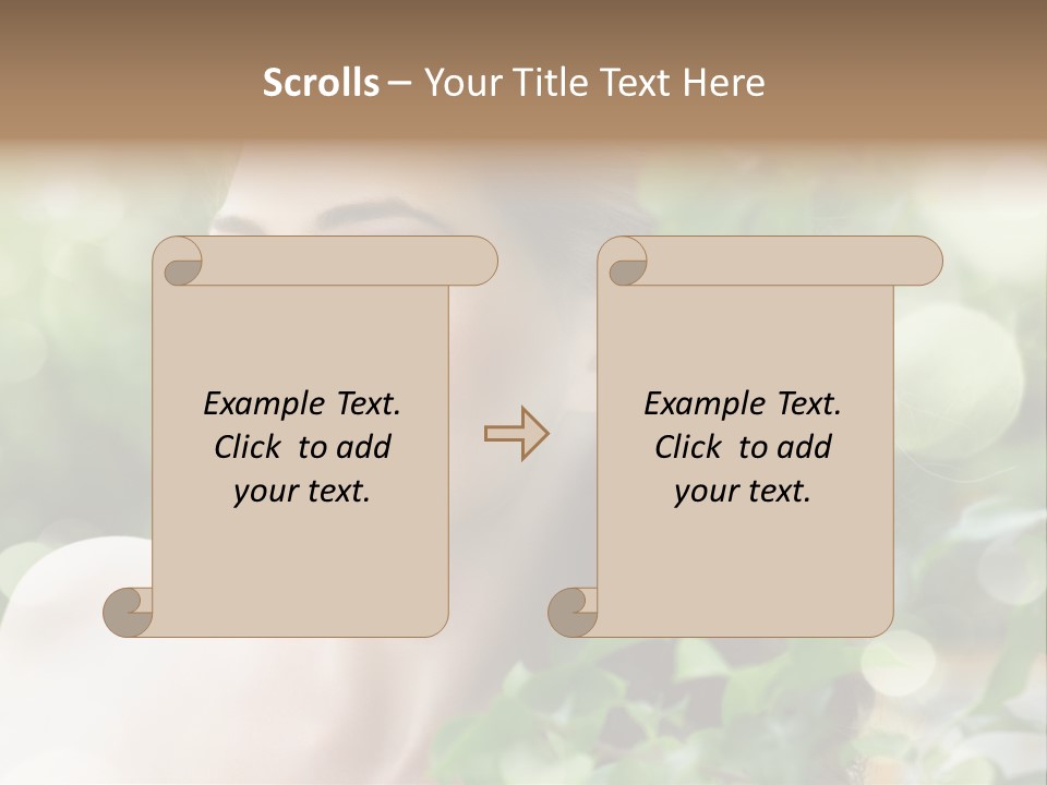 Portrait Outdoor Care PowerPoint Template