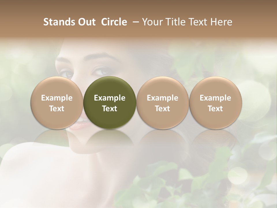 Portrait Outdoor Care PowerPoint Template