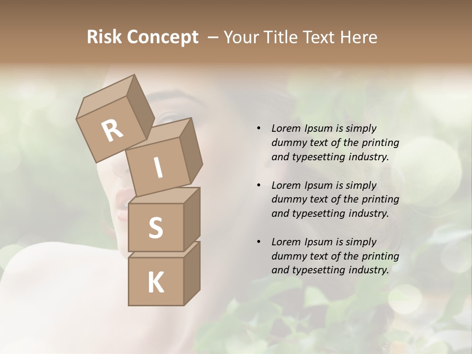 Portrait Outdoor Care PowerPoint Template