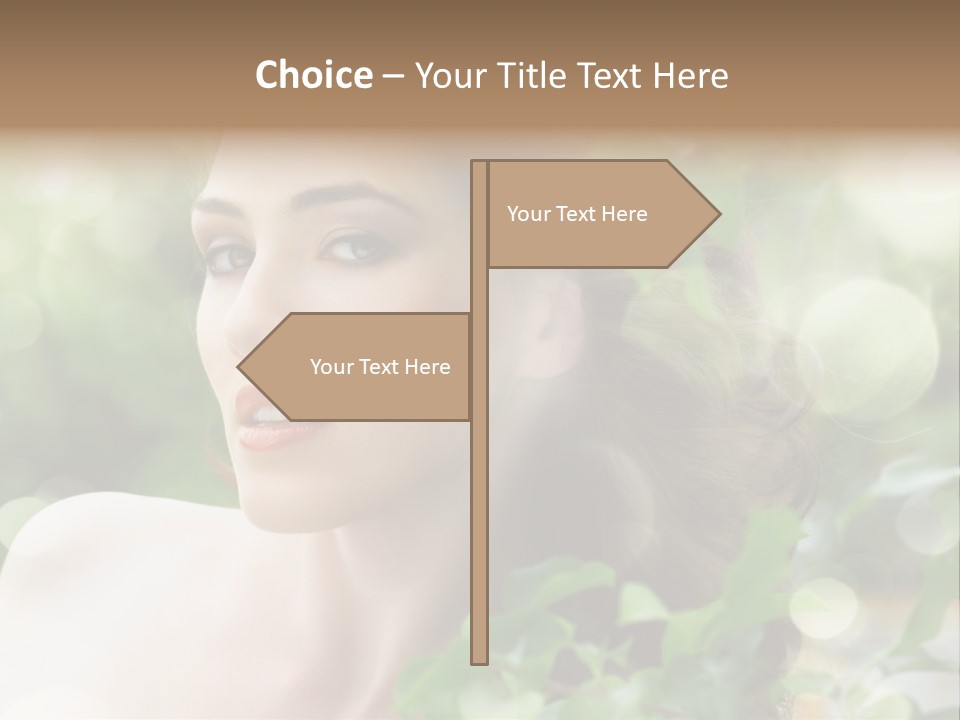 Portrait Outdoor Care PowerPoint Template