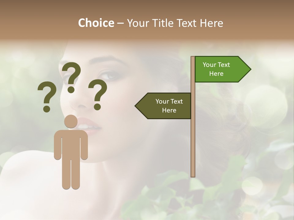 Portrait Outdoor Care PowerPoint Template