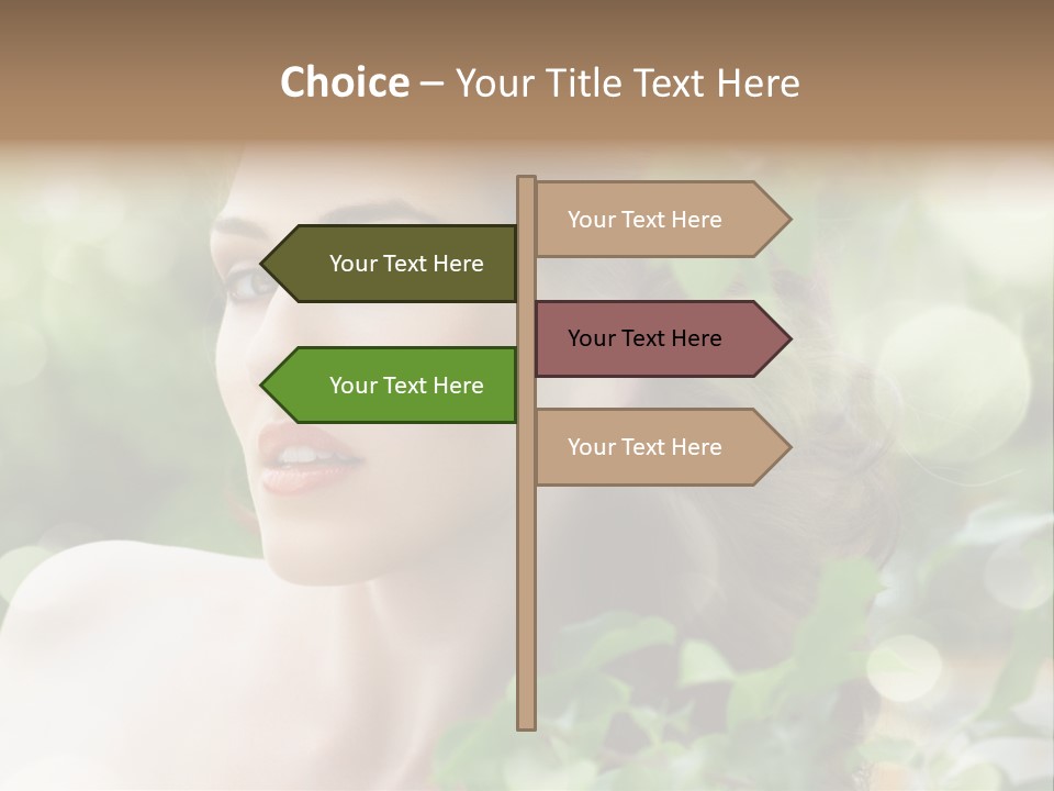 Portrait Outdoor Care PowerPoint Template