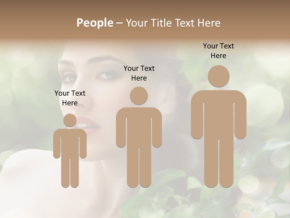 Portrait Outdoor Care PowerPoint Template