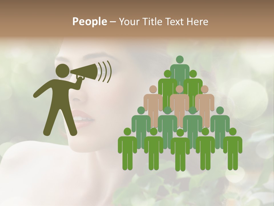 Portrait Outdoor Care PowerPoint Template