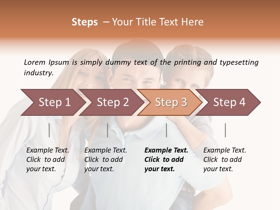 Male Joy Parent PowerPoint Template