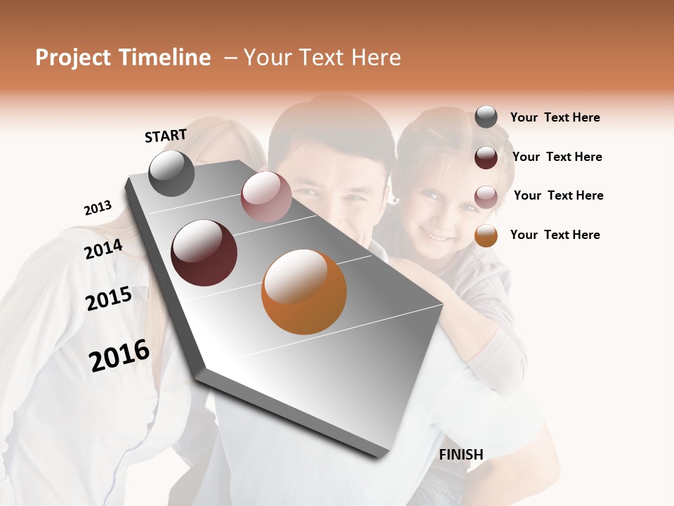 Male Joy Parent PowerPoint Template