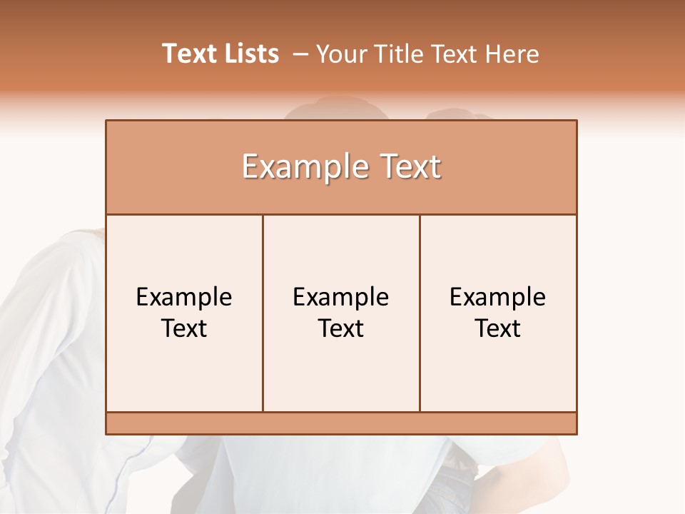 Male Joy Parent PowerPoint Template