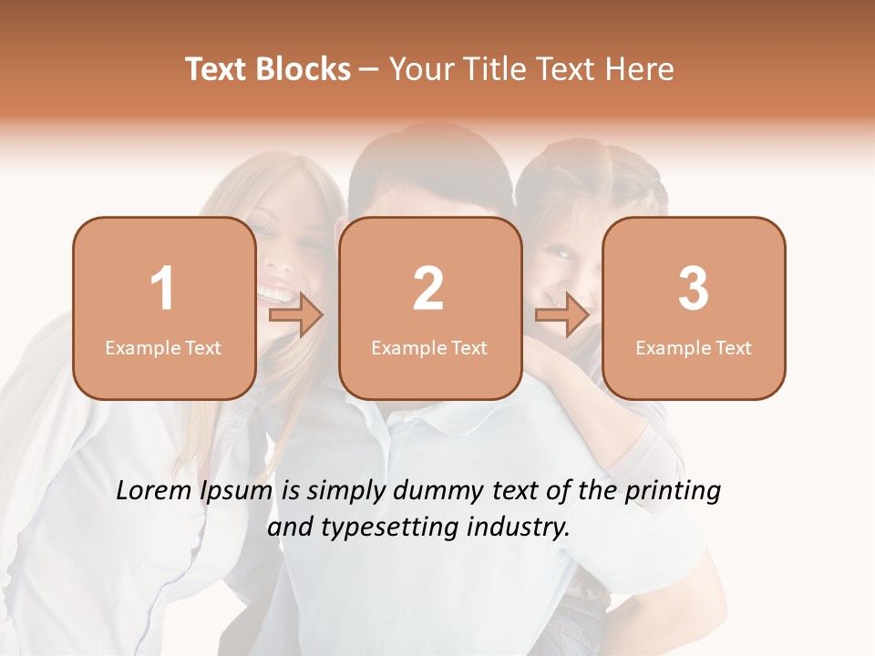 Male Joy Parent PowerPoint Template