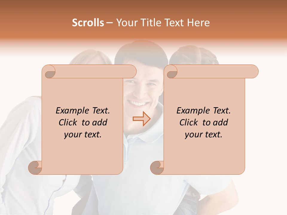 Male Joy Parent PowerPoint Template