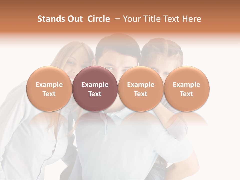 Male Joy Parent PowerPoint Template