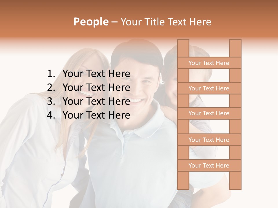 Male Joy Parent PowerPoint Template