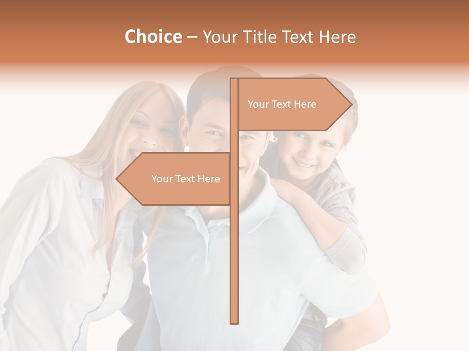 Male Joy Parent PowerPoint Template