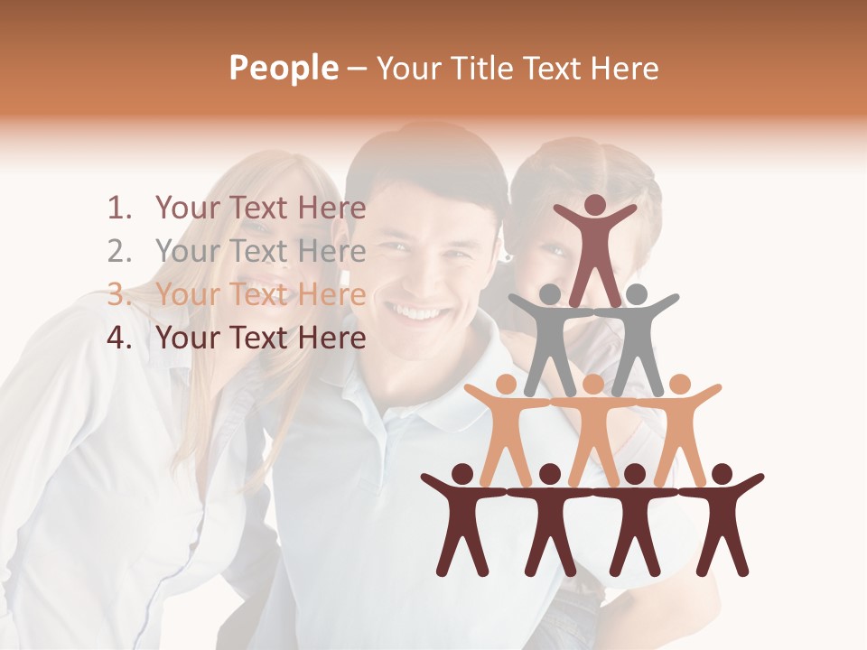 Male Joy Parent PowerPoint Template