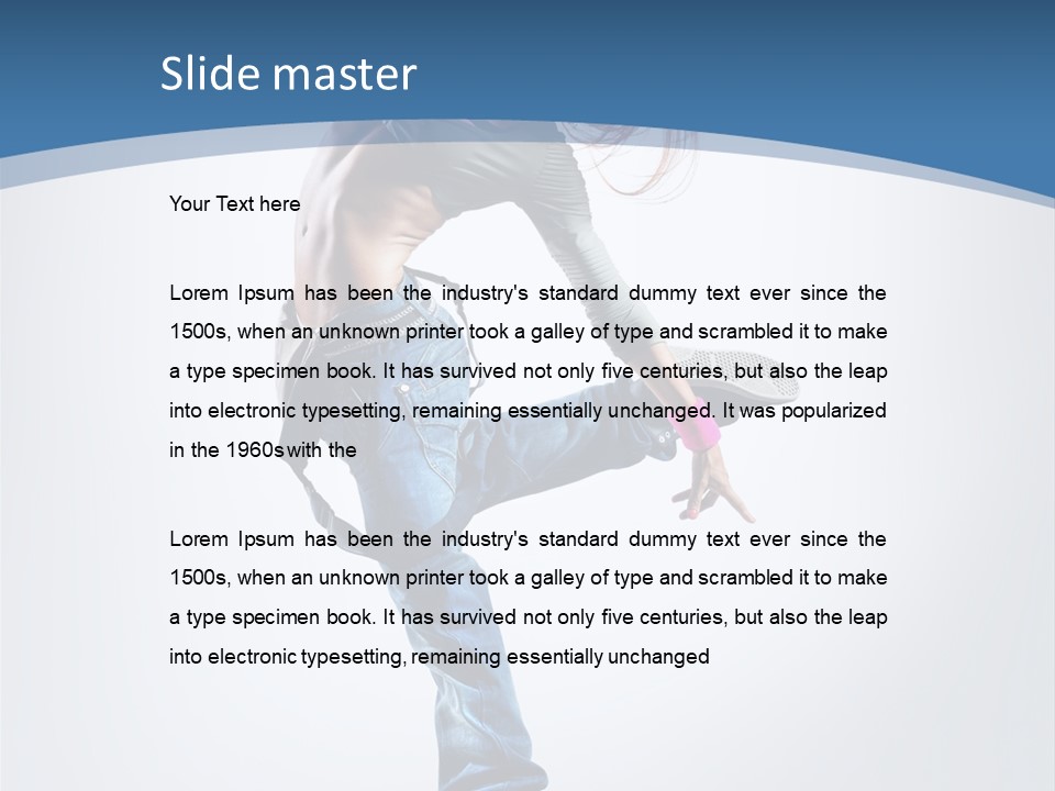 Fly Funky Fashion PowerPoint Template