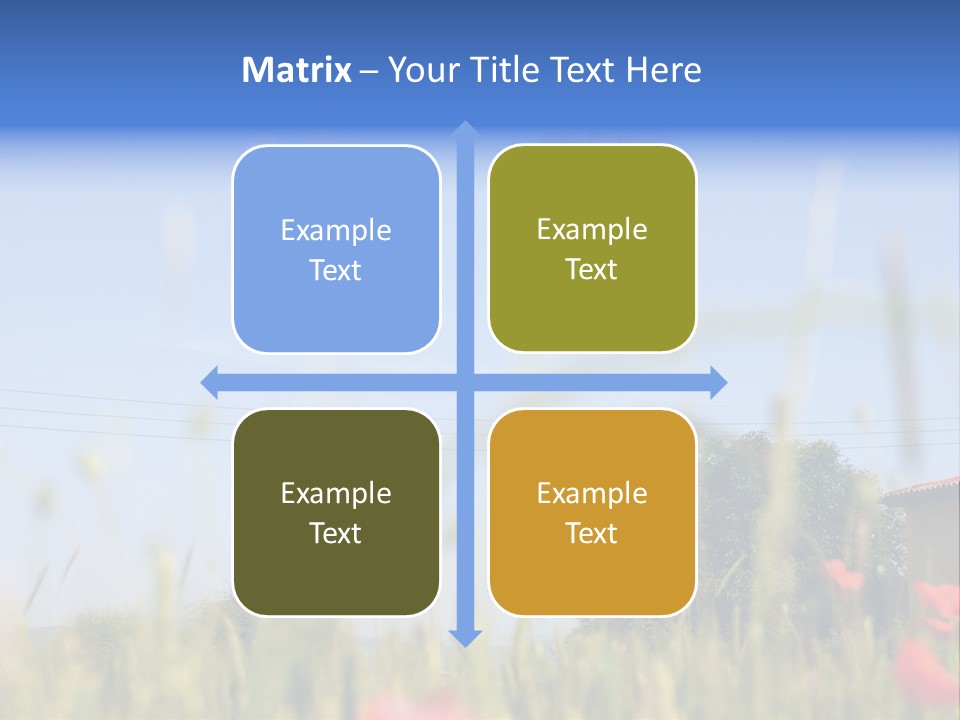Air Landing Heat PowerPoint Template