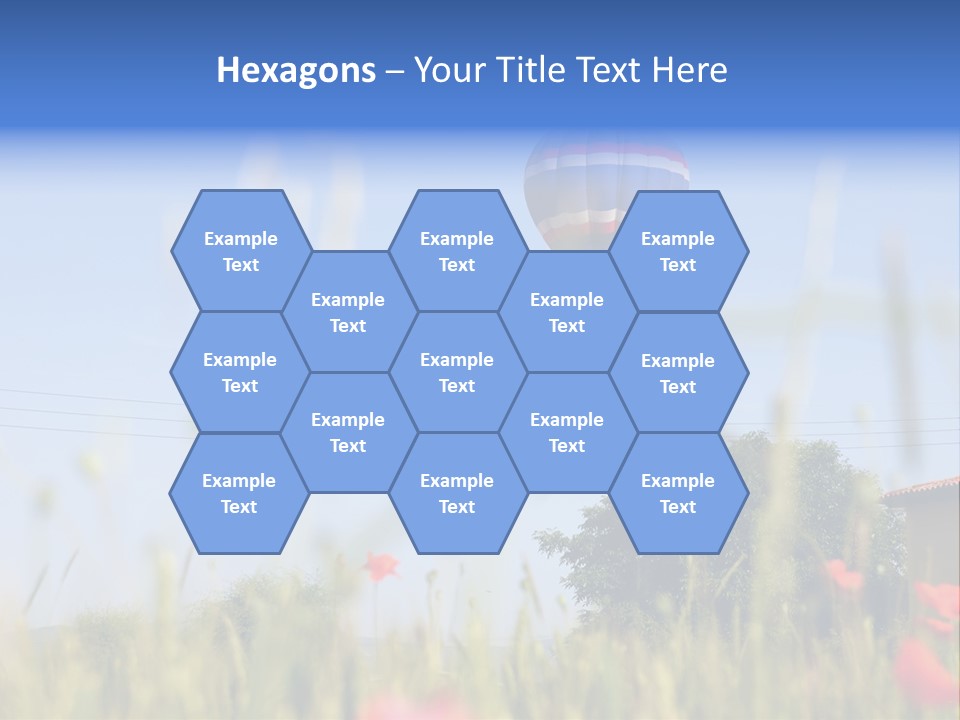 Air Landing Heat PowerPoint Template