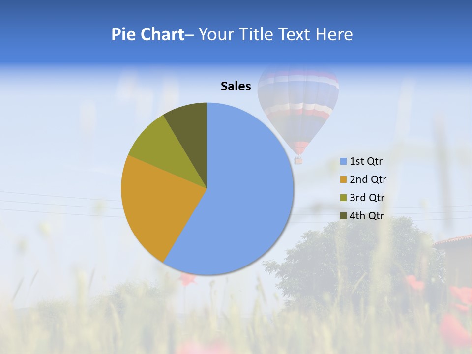 Air Landing Heat PowerPoint Template