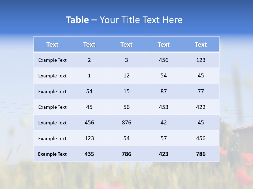 Air Landing Heat PowerPoint Template