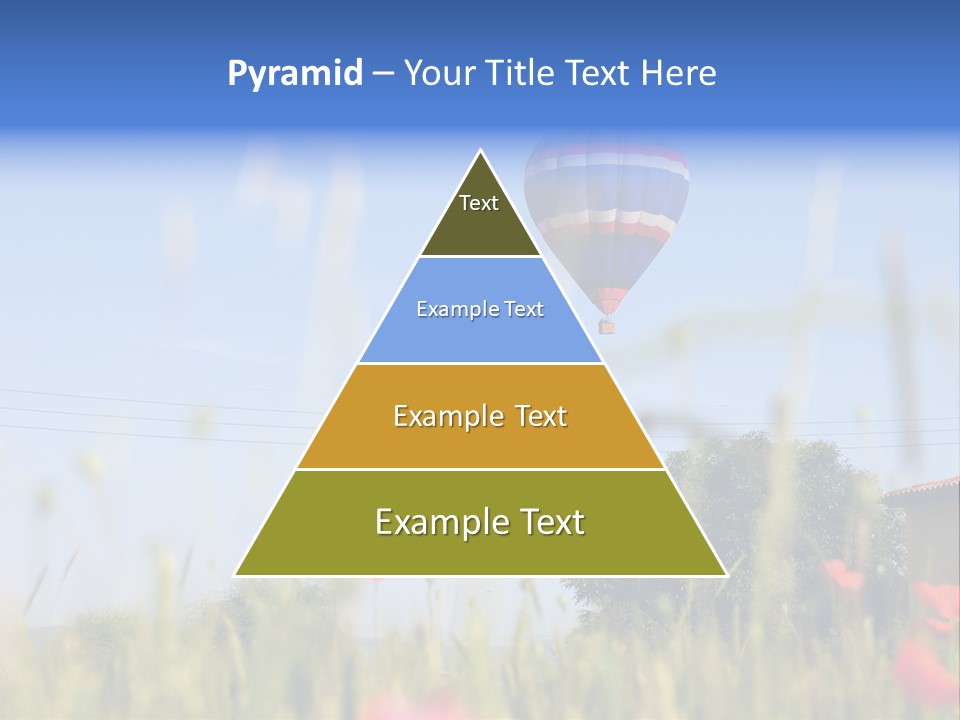 Air Landing Heat PowerPoint Template