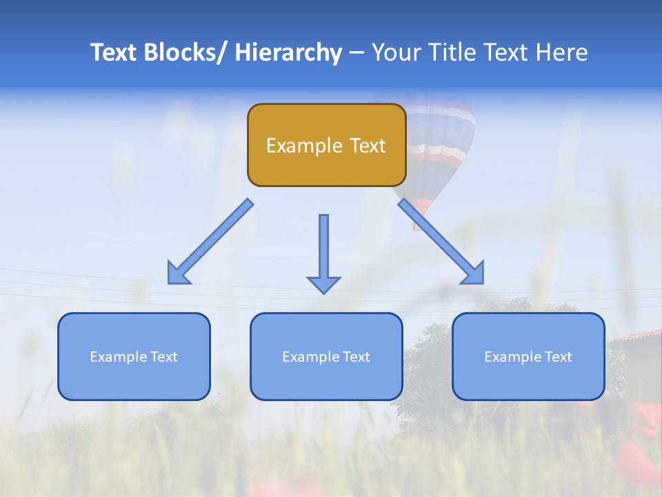 Air Landing Heat PowerPoint Template