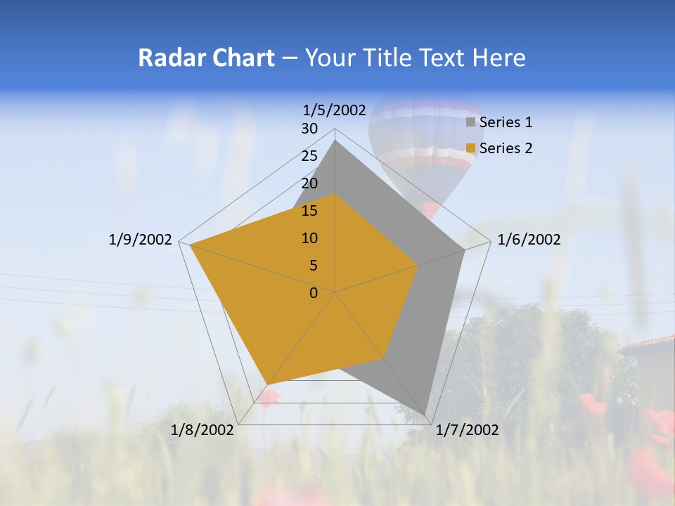 Air Landing Heat PowerPoint Template