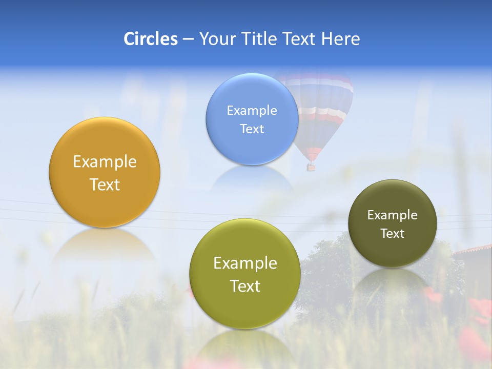 Air Landing Heat PowerPoint Template