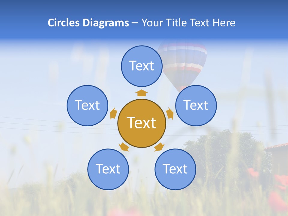 Air Landing Heat PowerPoint Template