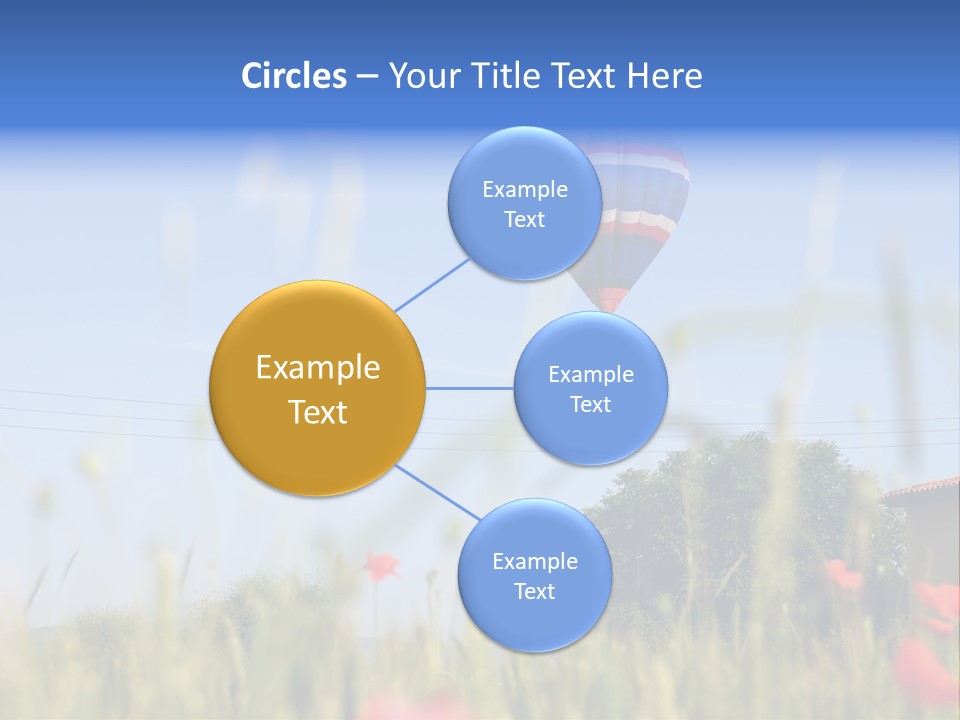 Air Landing Heat PowerPoint Template