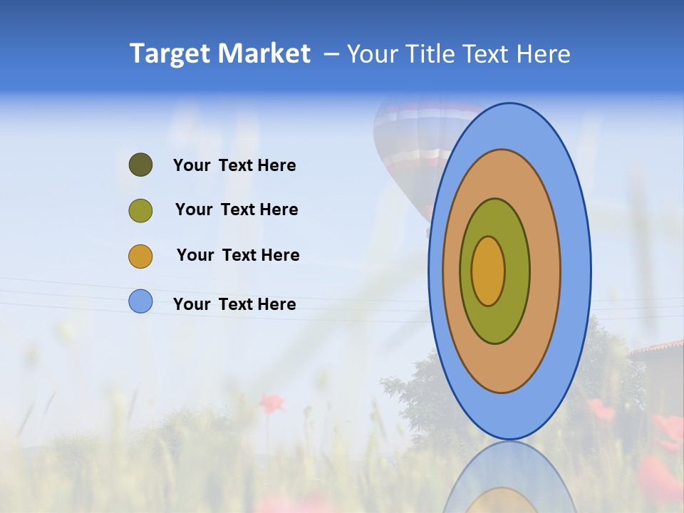 Air Landing Heat PowerPoint Template