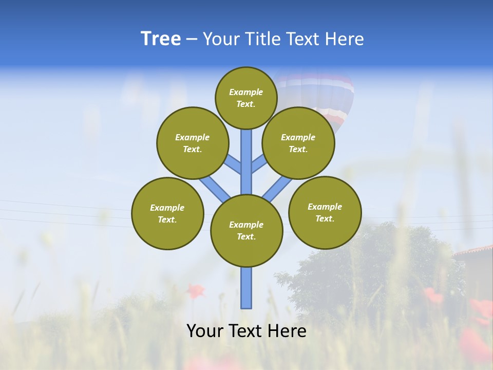 Air Landing Heat PowerPoint Template