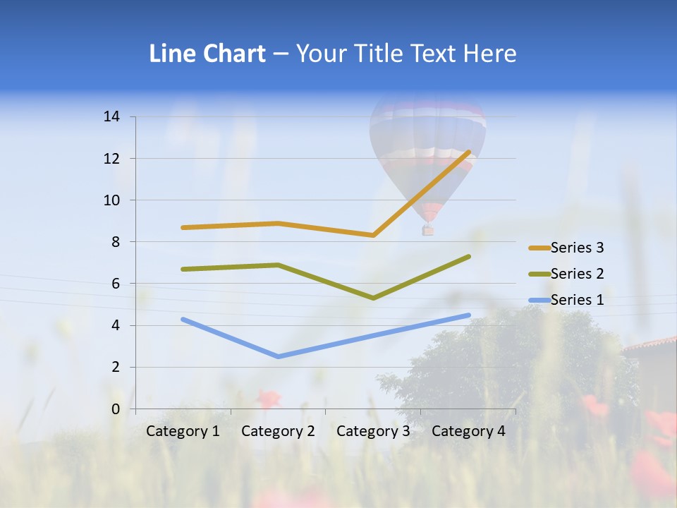 Air Landing Heat PowerPoint Template