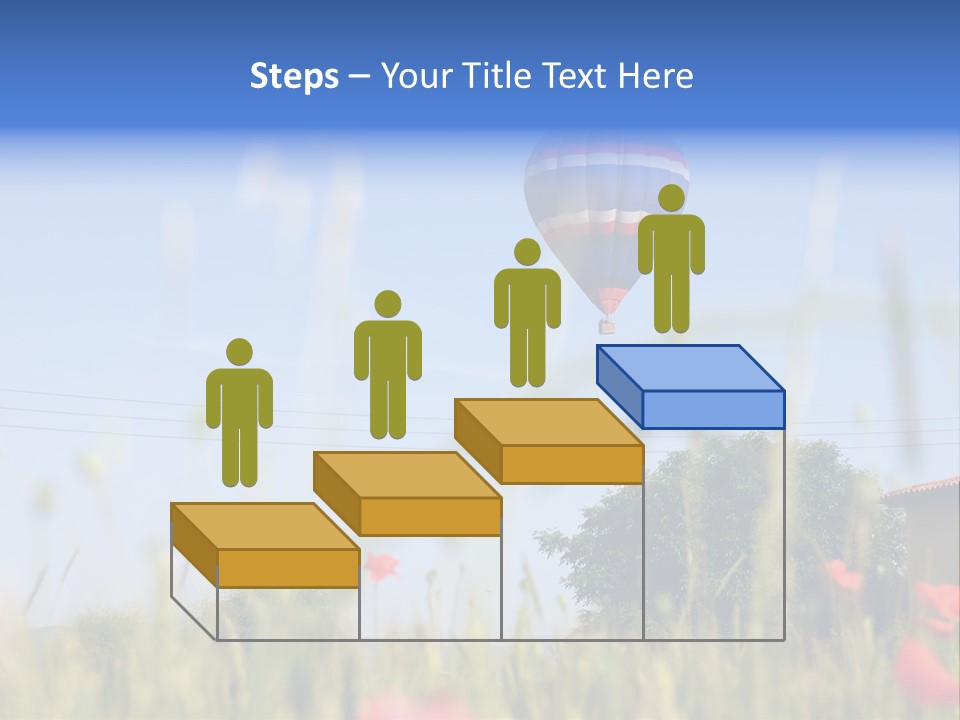 Air Landing Heat PowerPoint Template