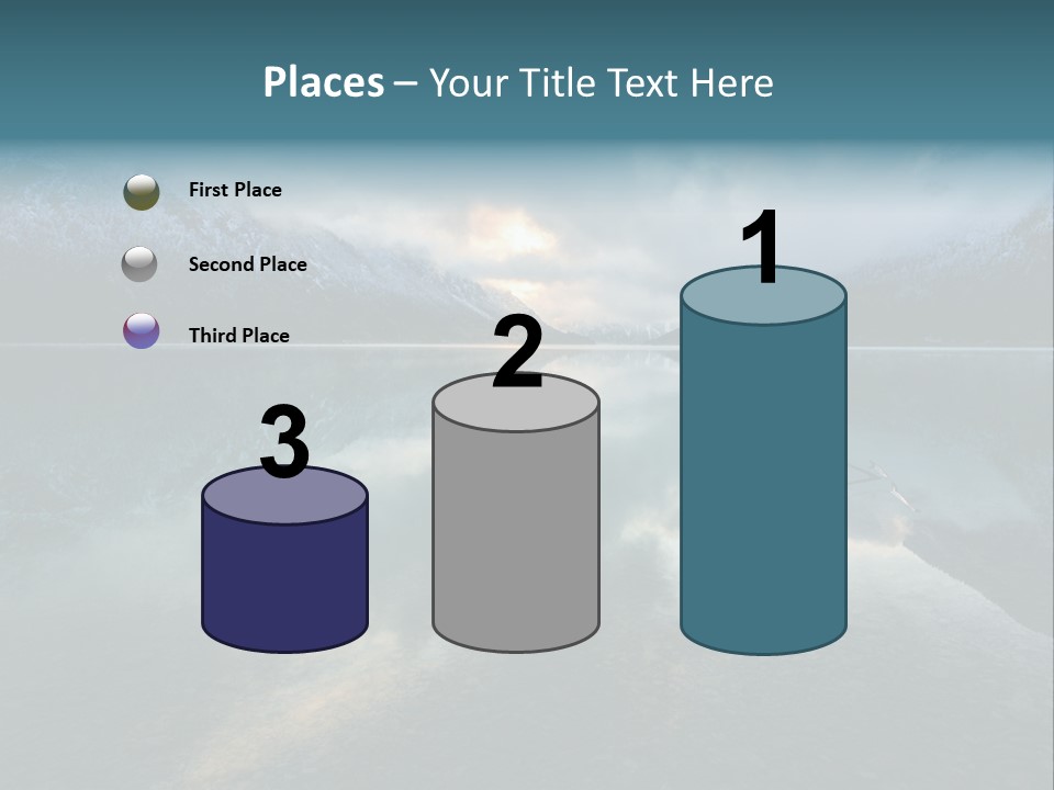 Water Reflections Plansee PowerPoint Template