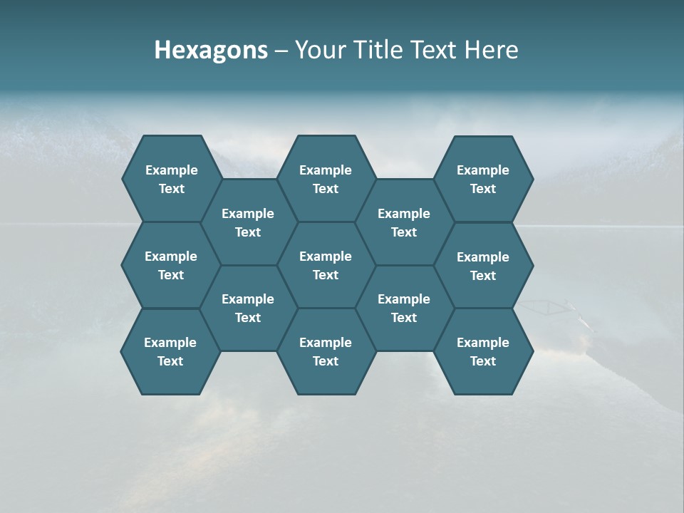 Water Reflections Plansee PowerPoint Template