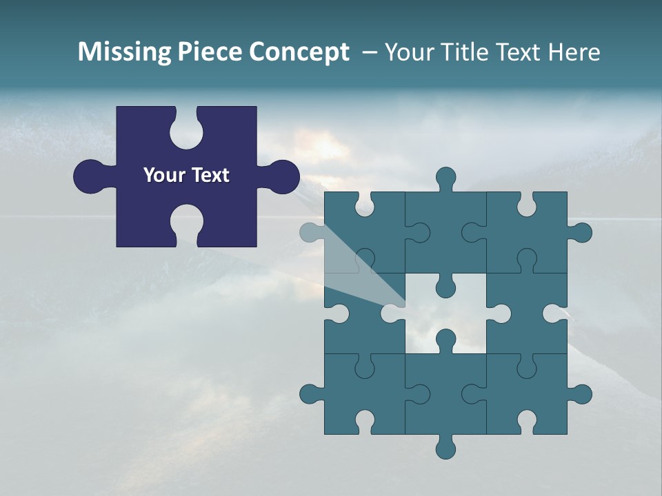 Water Reflections Plansee PowerPoint Template