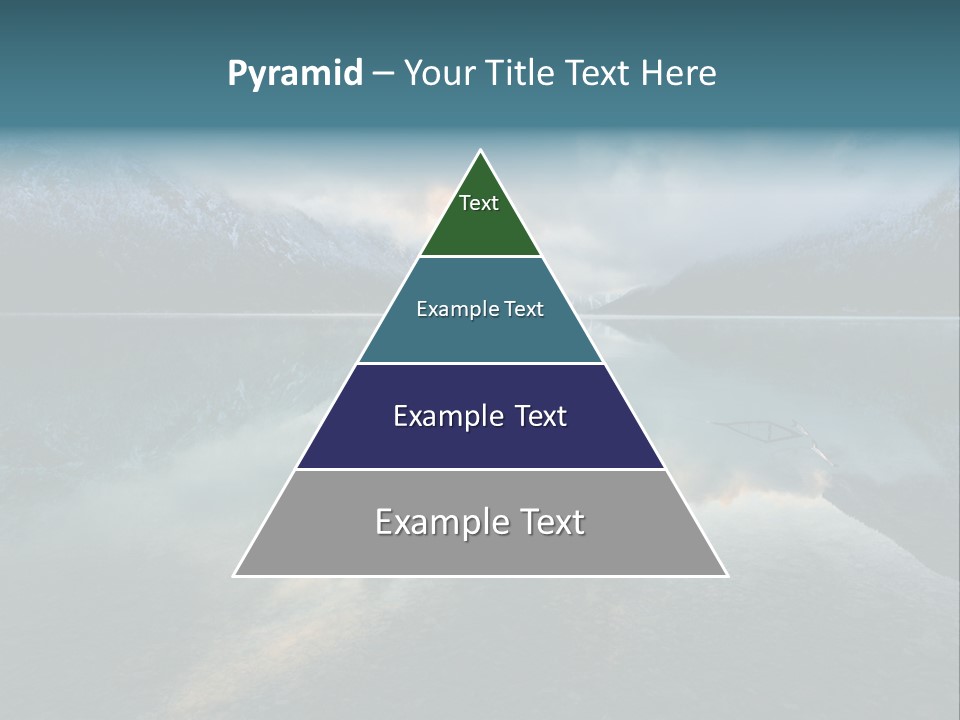 Water Reflections Plansee PowerPoint Template