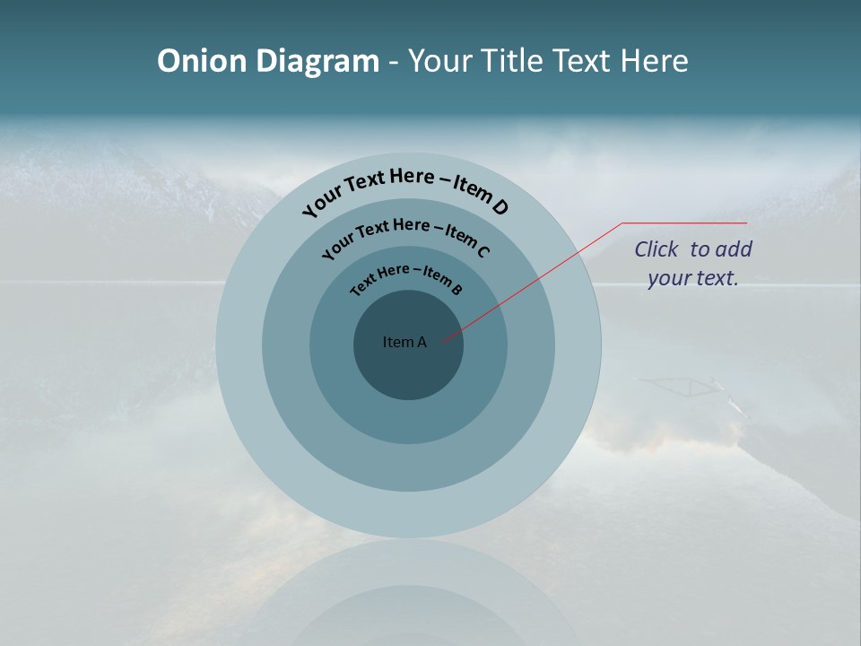 Water Reflections Plansee PowerPoint Template