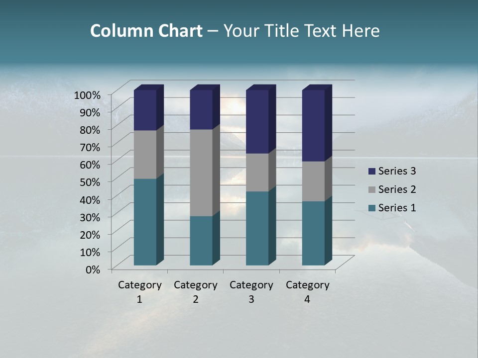 Water Reflections Plansee PowerPoint Template
