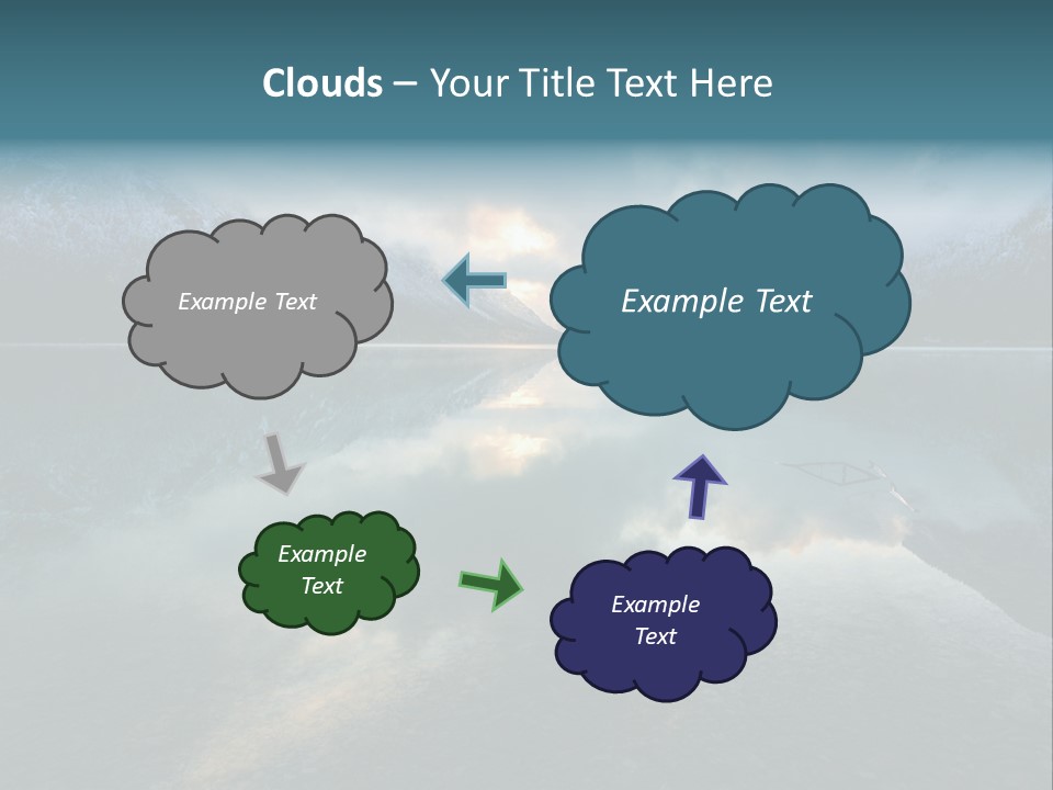 Water Reflections Plansee PowerPoint Template