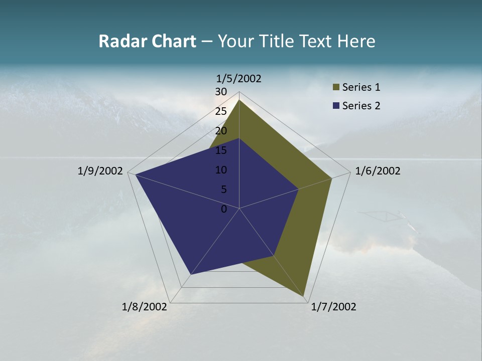 Water Reflections Plansee PowerPoint Template