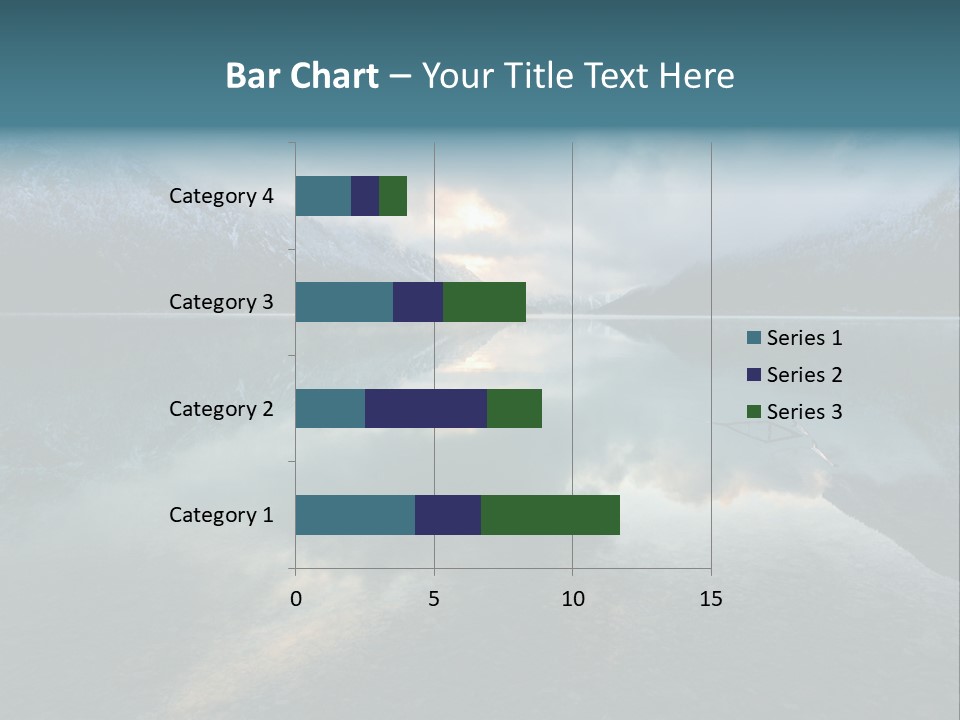 Water Reflections Plansee PowerPoint Template