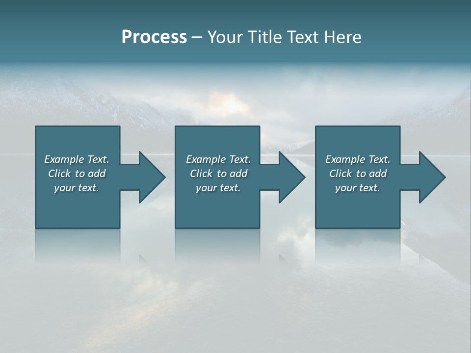 Water Reflections Plansee PowerPoint Template