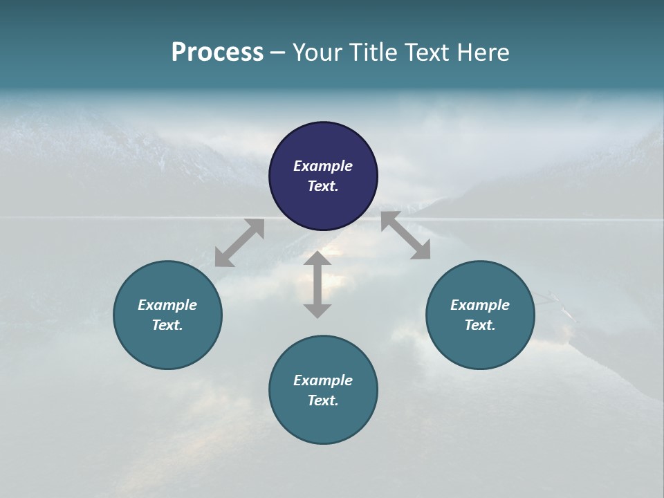 Water Reflections Plansee PowerPoint Template