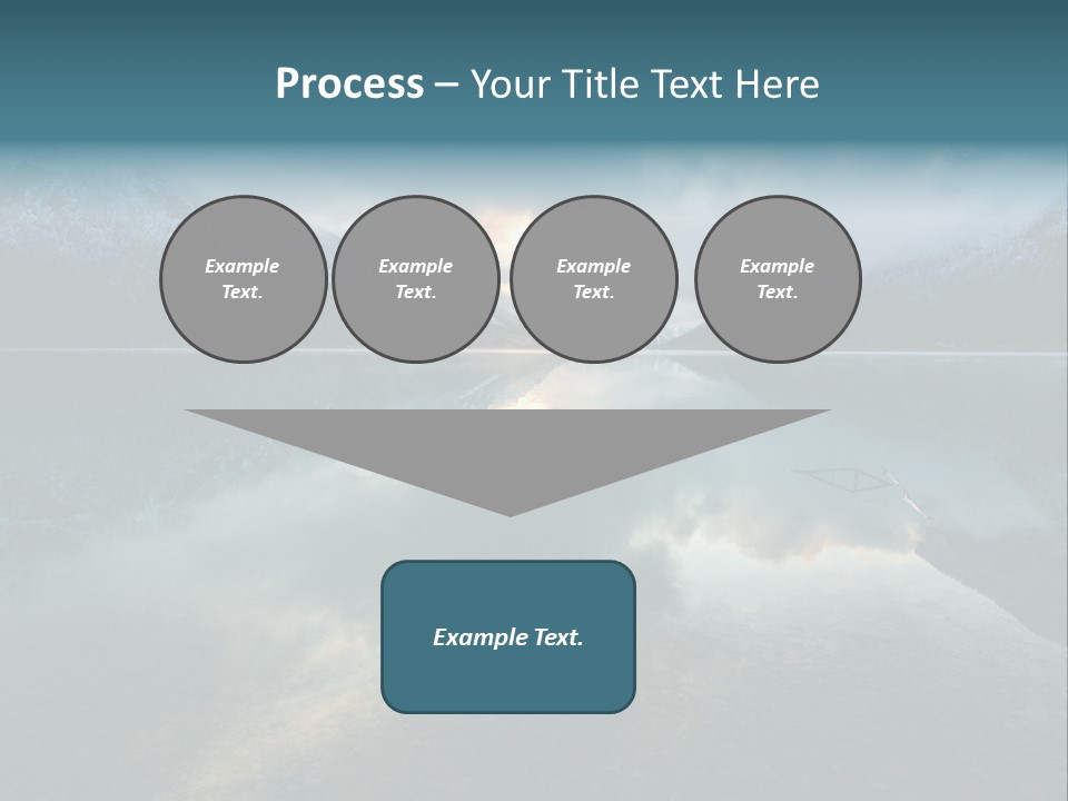 Water Reflections Plansee PowerPoint Template