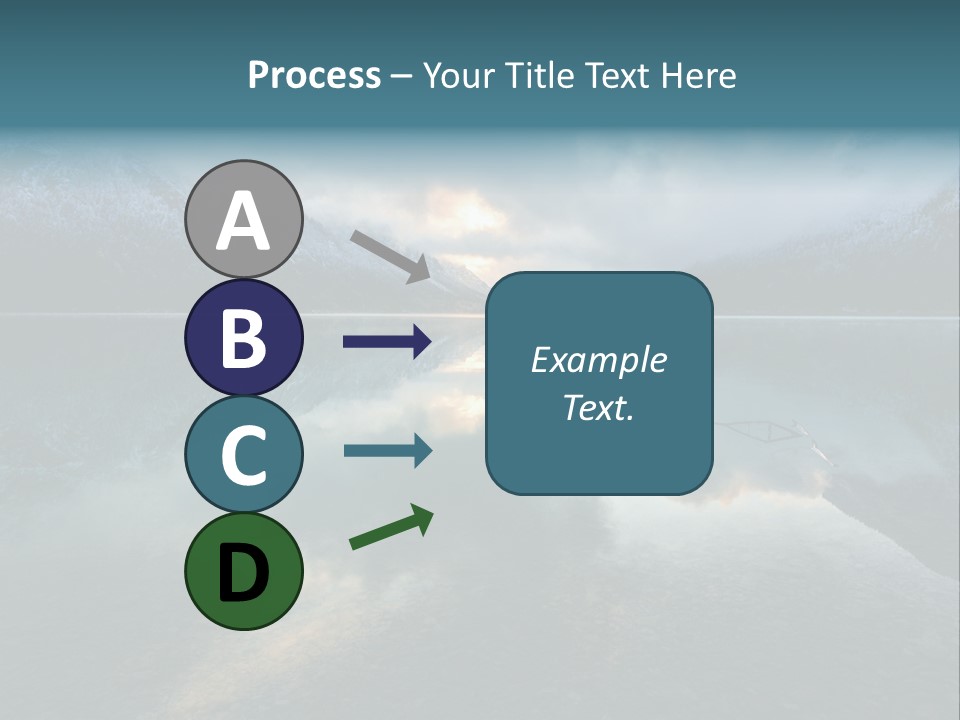 Water Reflections Plansee PowerPoint Template